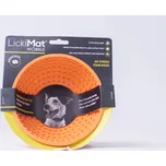 Lízací miska LickiMat® Wobble™ Barva: oranžová wobble