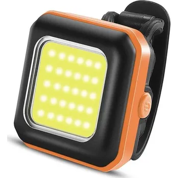 Cyklosvítilna WEST BIKING Světlo na kolo LED NO SIZE BÍLÁ|ORANŽOVÁ