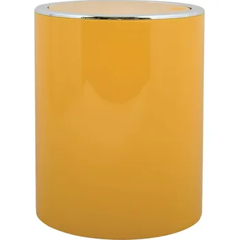 Odpadkový koš MSV výklopný odpadkový koš KAMAKA, žlutý, plast, 6 L