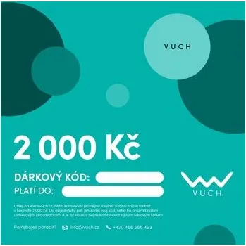 Dárkový potravinový koš VUCH Elektronický dárkový poukaz v hodnotě 2 000 Kč + Dárkové balení