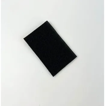 turistický batoh JUBÖ Velcro se skrytou kapsou Secret Vlajka 8x5 cm (smyčky) - černá