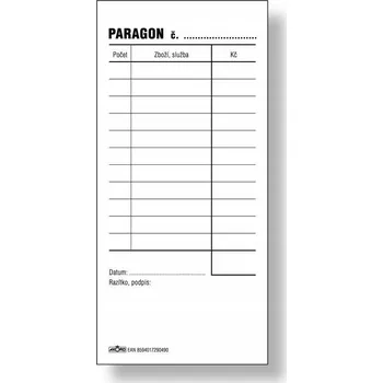 Tiskopis Tiskárna AKORD Chomutov Paragon samopropisovací A5 100 listů