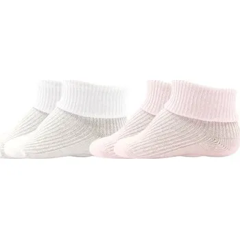 BOMA ponožky kojenecké bavlněné RAFA 2pár MIX DÍVČÍ, vel. 14-17