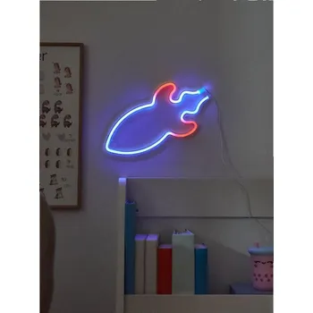 Lampička Sinsay - LED lampička ve tvaru rakety - bílá - 120IK-00X - 120IK-00X-ONE