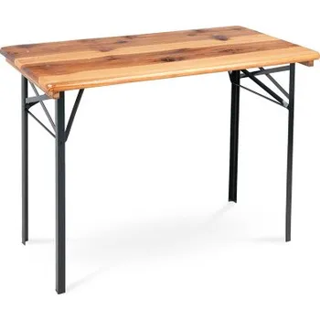 Zahradní nábytek Zahradní stůl BBT-117, 117 cm, přírodní - B STAGECAPTAIN