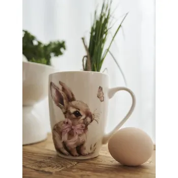 Sinsay - Keramický hrnek s potiskem zajíčka - vícebarevná - 766IZ-MLC - 766IZ-MLC-ONE