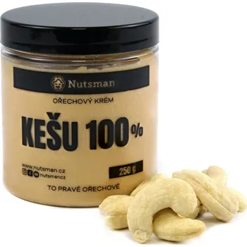 Čokoláda NUTSMAN Kešu krém 100% Množství: 250 g