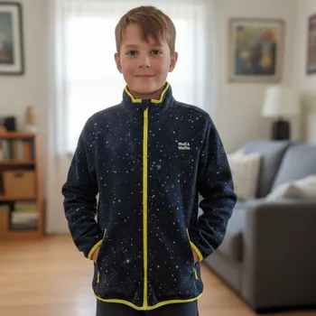 Chlapecká mikina Chlapecká mikina černá Wolf & Wolfie M2641