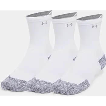 Pánské ponožky Under Armour Unisexové ponožky UA AD Run Cushion Cre 1387043-101 Bílá L