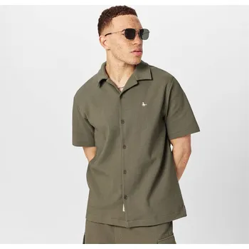 Pánská košile Košile Jack Wills Smokey Olive 5837397 XL
