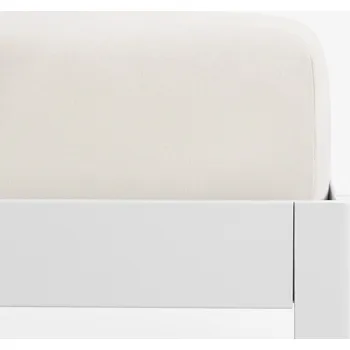 Prostěradlo Prostěradlo Jersey s napínací gumou - smetanové 90 x 200 cm