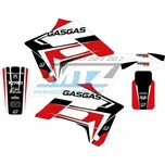 Polepy na motocykl (sada polepů Dream) GasGas EC250+EC300 + FSE400+FSE450 / 02-06 - typ polepů Dream4 - červená barevná varianta GAS GAS EC 250 2002-2006