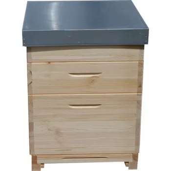 JaHan Dřevěný úl Dadant Blatt na 12 rámků - 1x 300 + 2x 145