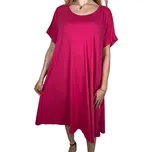 La maijo Dámské šaty MOZA Barva: Růžová, Velikost: L-XL