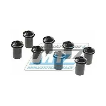 Šrouby a matice pro montáž plexi štítu M5x15mm (sada 8ks) - černé 00-24002