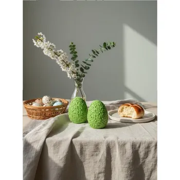 Velikonoční dekorace Sinsay - Sada dekoračních velikonočních vajíček s květinovým vzorem 2 pack - zelená - 198JH-77X - 198JH-77X-ONE