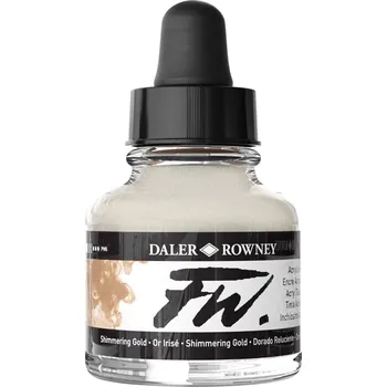 Daler Rowney FW Akrylový tuš Shimmering Gold 29,5 ml 1 ks