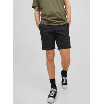 Jack & Jones Šortky z materiálu Bowie 12165604 Černá Regular Fit XS
