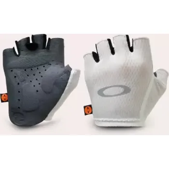 Cyklistické rukavice Oakley Drops Elite Road pánské rukavice White vel. L