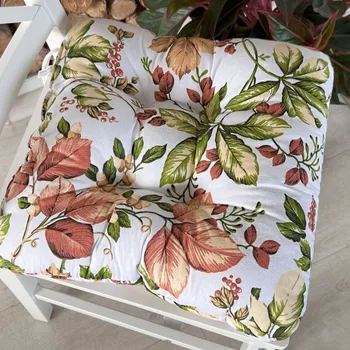 Podsedák Sedák na židli Podzim bílý Rozměr: 35x35