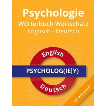 Umění Psychologie Wörterbuch Wortschatz Englisch - Deutsch - Russwurm, Roland