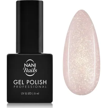 Lak na nehty NaniNails NANI Professional gelový lak na nehty odstín Amber Gleam 6 ml