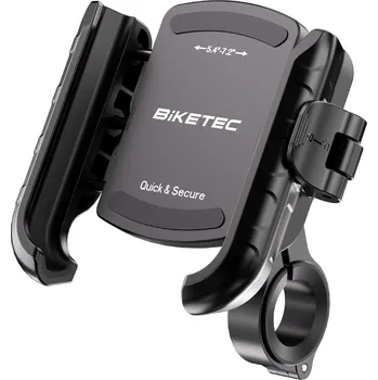 Řídítka BIKETEC PRO rukojeť/montáž motocyklový na telefon antivibrační QUICK LOCK montovaný na řidítka nebo zrcátko (BIKETEC PRO rukojeť/montáž motocyklový na telefon antivibrační QUICK LOCK montovaný na řidítka nebo zrcátko)