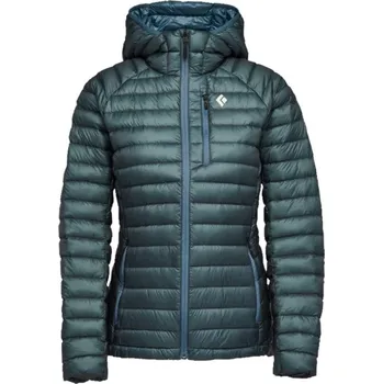 Bunda dámská BLACK DIAMOND W APPROACH DOWN HOODY Creek Blue - M