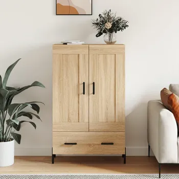 Příborník do zásuvky Nábytek XL Skříň highboard dub sonoma 69,5 x 31 x 115 cm kompozitní dřevo 830335