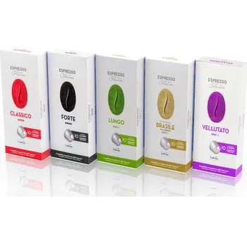 Hliníkové Kapsle do Nespresso® Caffitaly Mix pack 50ks