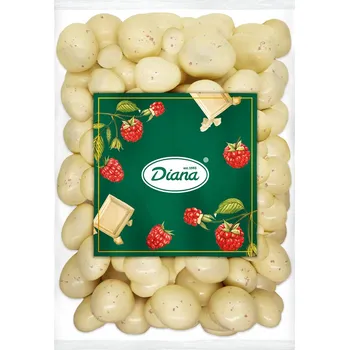 Diana Company Lyofilizované maliny v bílé čokoládě 500g