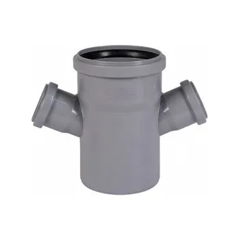 Kanalizační potrubí odbočka HTDA DN 110 / 70 / 70 / 67° dvojitá
