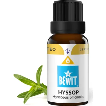 Vonný olej Esenciální olej BEWIT Yzop esenciální olej - Vzorek (12 kapek)