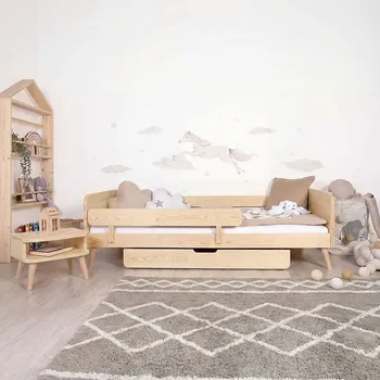 Dětsný nábytek Rostoucí postel Nell 2v1 - lakovaná