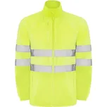 Pánská reflexní fleecová mikina Altair, svítivě žlutá, Velikost 4XL