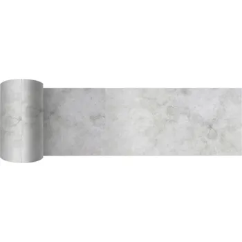 Tapeta Samolepící nástěnná lišta voděodolná 10x200cm pro ochranu stěn moderní design snadná aplikace pro koupelny a kuchyně šedá