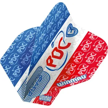 Winmau Letky Prism Zeta - PDC - Red, Blue & White W6915.324
