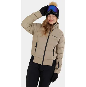 FUNDANGO Dámská prošívaná lyžařská bunda Fundango Zina BÉŽOVÁ