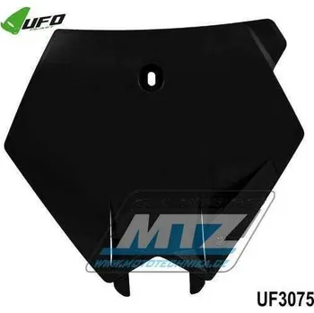 Tabulka přední KTM 125SX+250SX / 03-06 + 250SX+450SX+525SX-Racing / 03-06 - barva černá UF3075-02