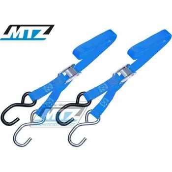 Popruhy/Kurty upínací 25mm - modré 84-01803