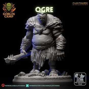 Příslušenství k deskovým hrám Clay Cyanide Miniatures Clay Ogre 1