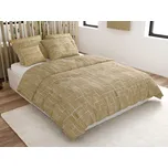 Povlečení z Renforcé bavlny MARIT béžové Rozměr povlečení: 2 ks 80 x 80 cm | 200 x 200 cm