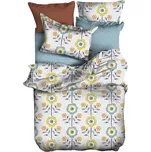 Povlečení z mikrovlákna BUTTERFLY krémové Rozměr povlečení: 2 ks 80 x 80 cm | 200 x 200 cm