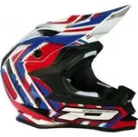 Přilba Progrip 3191 ABS - model Red-Blue PG3191-4/3-L