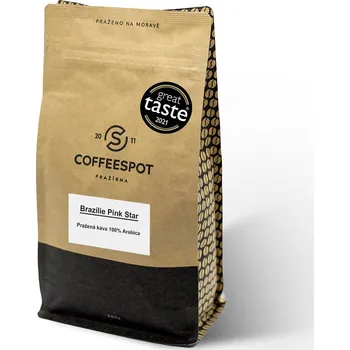 Coffeespot Brazílie Pink Star Scr. 19 zrnková, 500 g