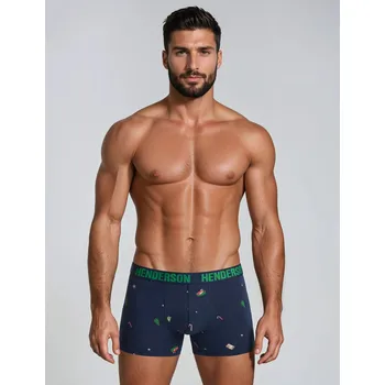 Boxerky Jury 42251-MLC Námořnická modrá - Henderson XXL