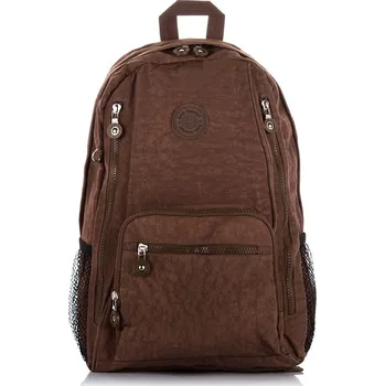 Kabelka Lehký sportovní batoh BAG STREET unisex; tmavě hnědý SKL