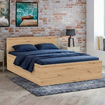 Postel Maxi Postel STELA 160x200 cm, Dub Artisan