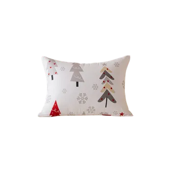 Povlak na polštářek Povlak na polštář z mikrovlákna JINGLE 70x90 cm, bílý