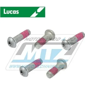 Šrouby brzdového kotouče M8x25 (sada 5ks) - BMW F800S+F800ST+K1200GT+K1200KT+K1200R+K1200RS + R1100S+R1150R+R1150RS+R1150RT+R1200C+R1200GS+R1200R+R1200RT+R850C+R850R LUMSS113-5